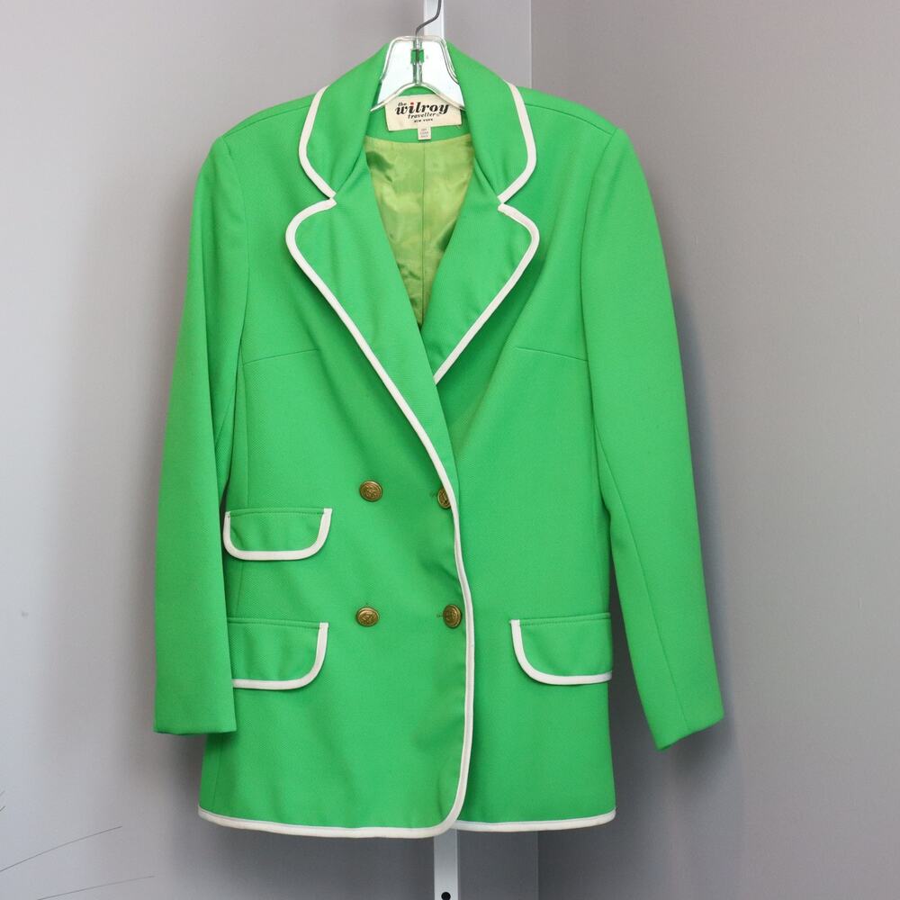 Vintage the Wilroy Traveller NY‎ 1970's Blazer Size 14
